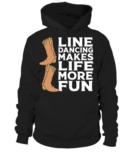 Dance Lover Cowboy Boots Country Line Dancing Hoodie Unisex