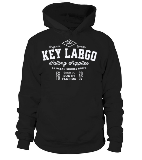 Key Largo Sailing supplies South Florida Hoodie Unisex