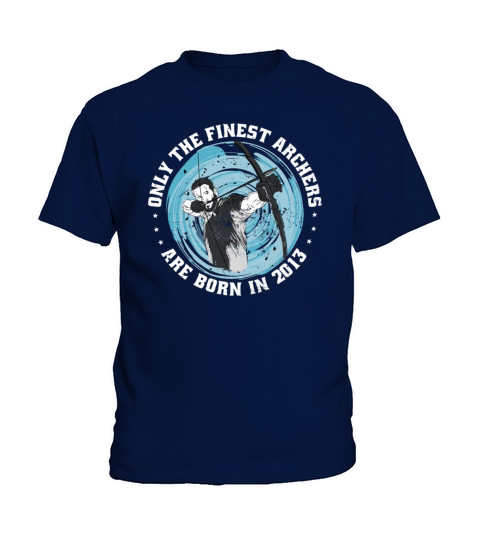 Archer born in 2013 Vintage Birthday Arrow-sports Kids T-Shirt
