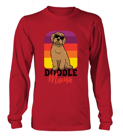 Womens Doodle Mama Labradoodle Goldendoodle Long sleeved Unisex