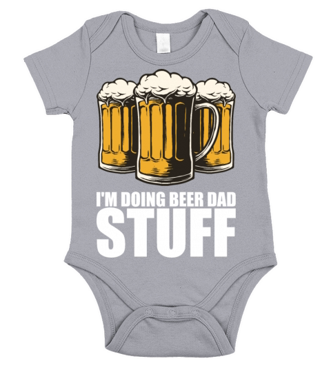 Beer Alcohol Gift Short Sleeve Baby One-Piece