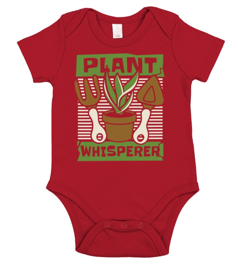 Plant Whisperer Gardener Horticulture Ideas Short Sleeve Baby One-Piece