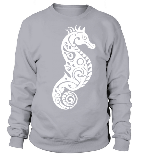 Cute Little Vintage Tattoo Seahorse Sweatshirt Unisex