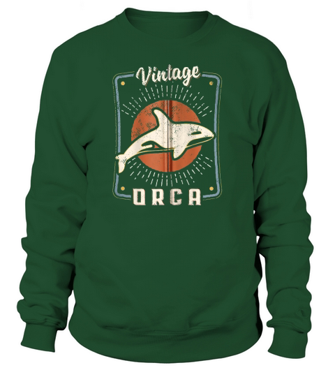 Orca Whisperer Vintage Classic Retro Animal Love Sweatshirt Unisex