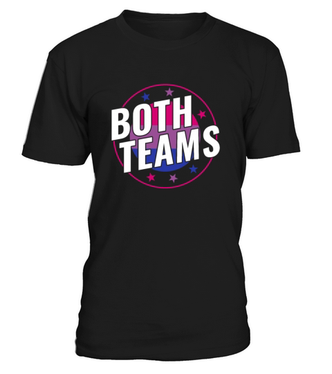 Bisexual Funny Bi Both Teams LGBT T-Shirt Unisex