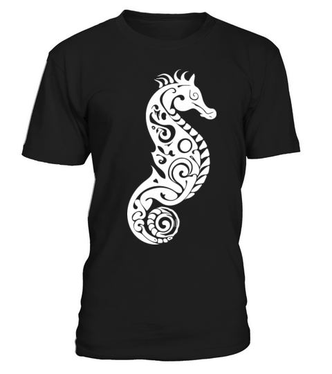 Cute Little Vintage Tattoo Seahorse T-Shirt Unisex