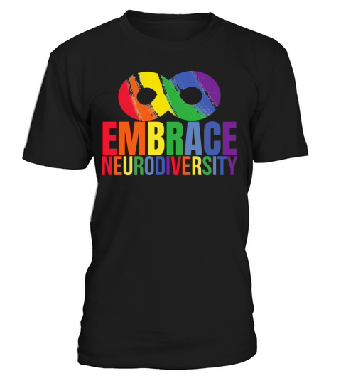 Embrace Neurodiversity Autism Awareness T-Shirt Unisex