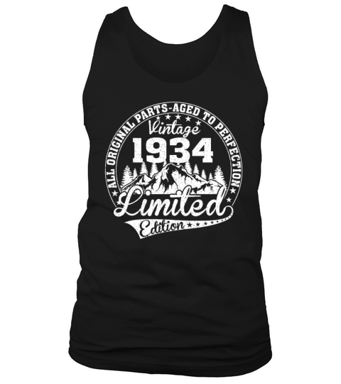 VINTAGE 1934 Tank Top Unisex