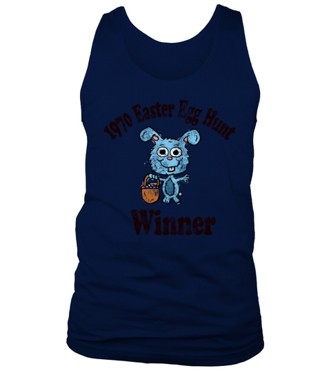 Vintage 1970 Easter Egg Hunt Winner ss Tank Top Unisex