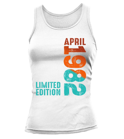 Since April 1982 Year 1982 Retro Vintage 1982 Tank top Woman