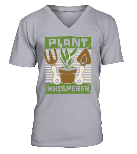 Plant Whisperer Gardener Horticulture Ideas V-Neck T-shirt