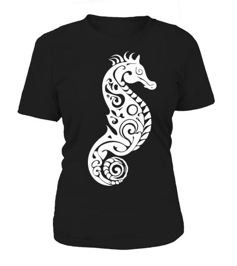 Cute Little Vintage Tattoo Seahorse Women's T-Shirt