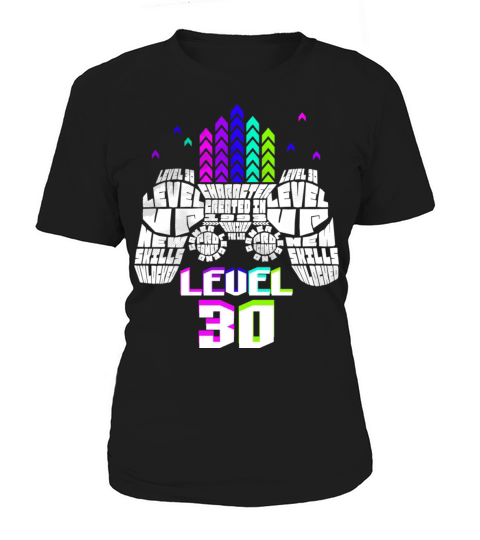 Geek Level 30 Unlocked 1993 30th Birthday Gamer Women's T-Shirt