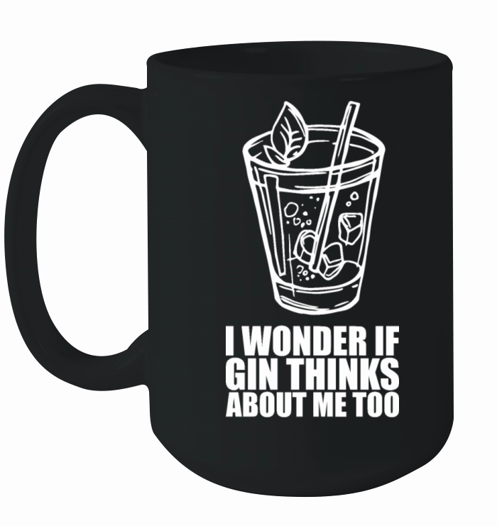 Drinking Gin Pink Gin Gift Ceramic Mug