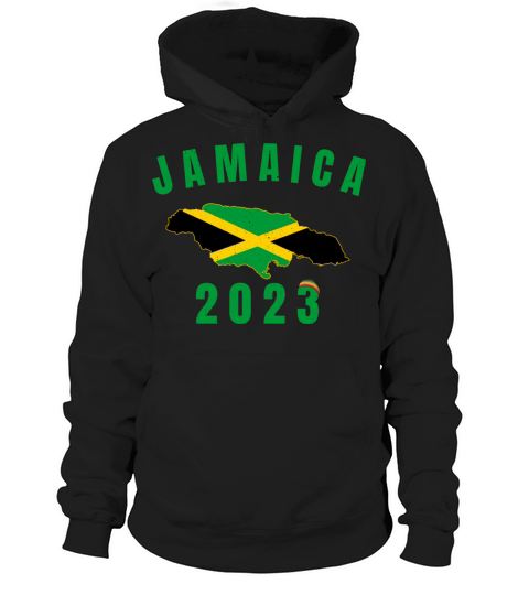 Retro Vintage Jamaica Family Vacation 2023 Hoodie Unisex