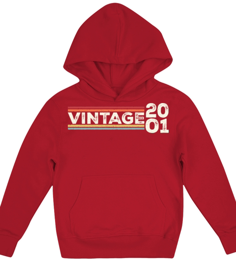 Vintage 2001 Gifts Legend for 22 Years Old - 22nd Kids Hoodie