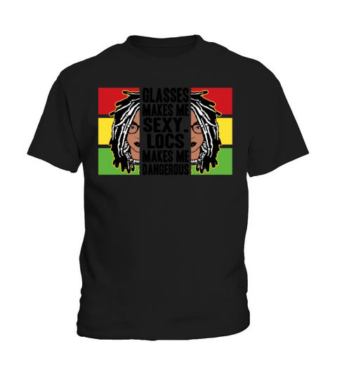 Its the Locs For Me - Afro Hair Black American Kids T-Shirt