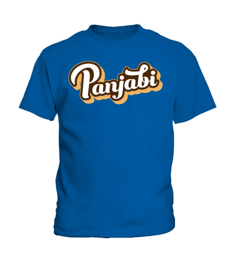 Panjabi Vintage style Design Kids T-Shirt