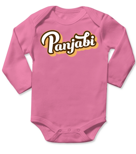 Panjabi Vintage style Design Long Sleeve Baby One-Piece