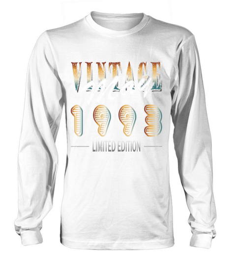 May 1993 vintage birthday vintage retro Long sleeved Unisex