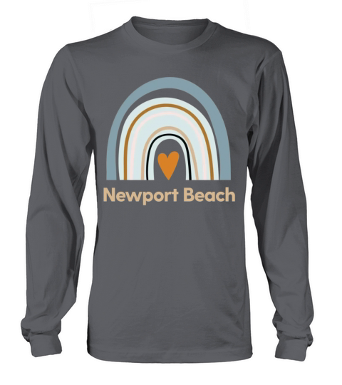 newport beach boho rainbow Long sleeved Unisex