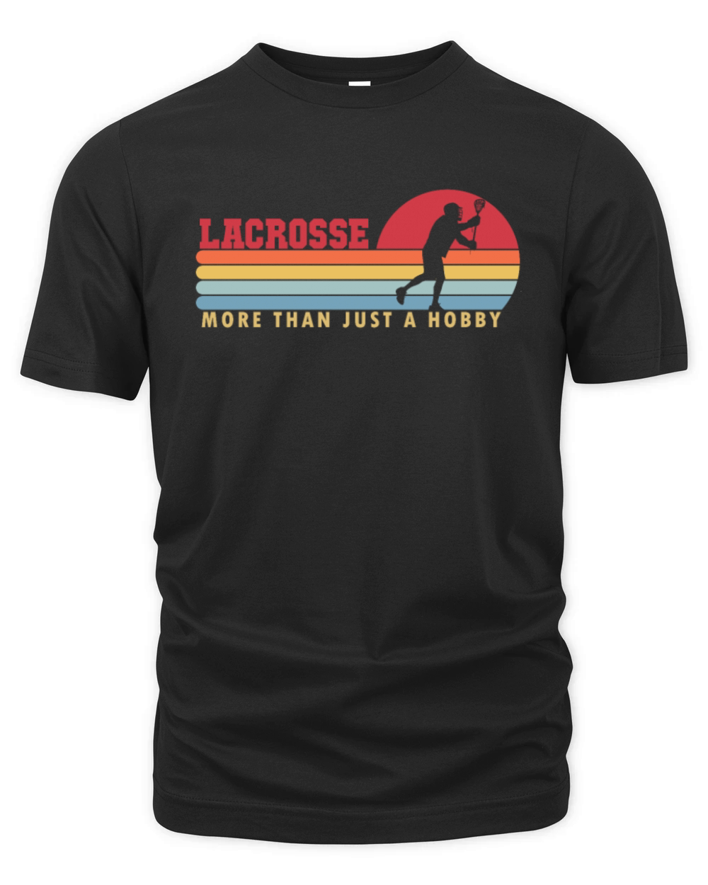 Lacrosse more than a Hobby Lax Legend Fan Mom Organic Unisex T-shirt