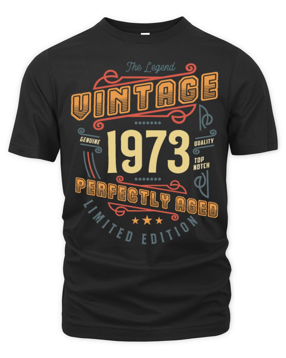Vintage Legend Since 1973 Organic Unisex T-shirt