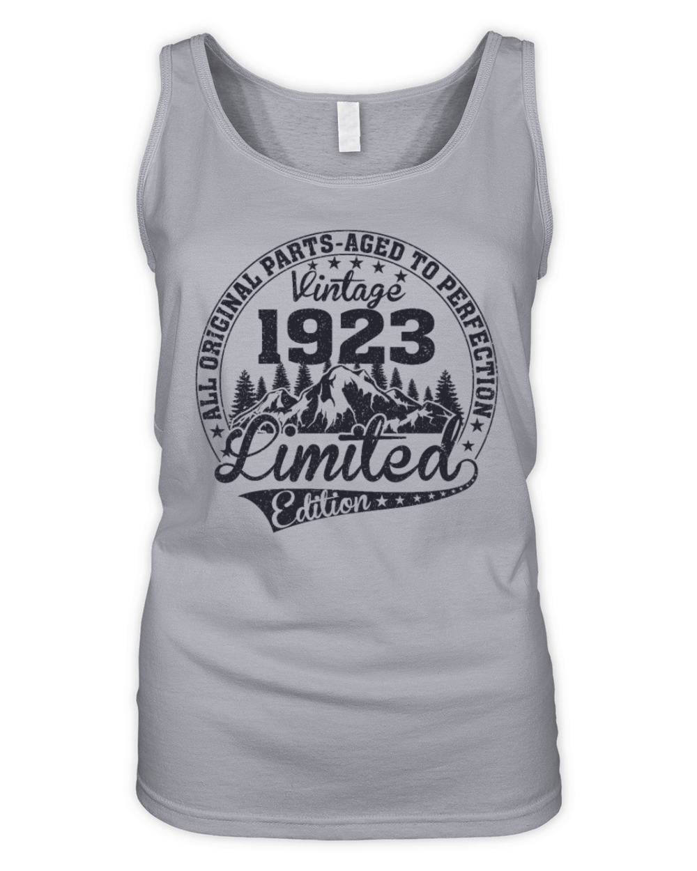 Original 1923 Vintage Vintage Retro Anniversary Organic Women's Tank Top