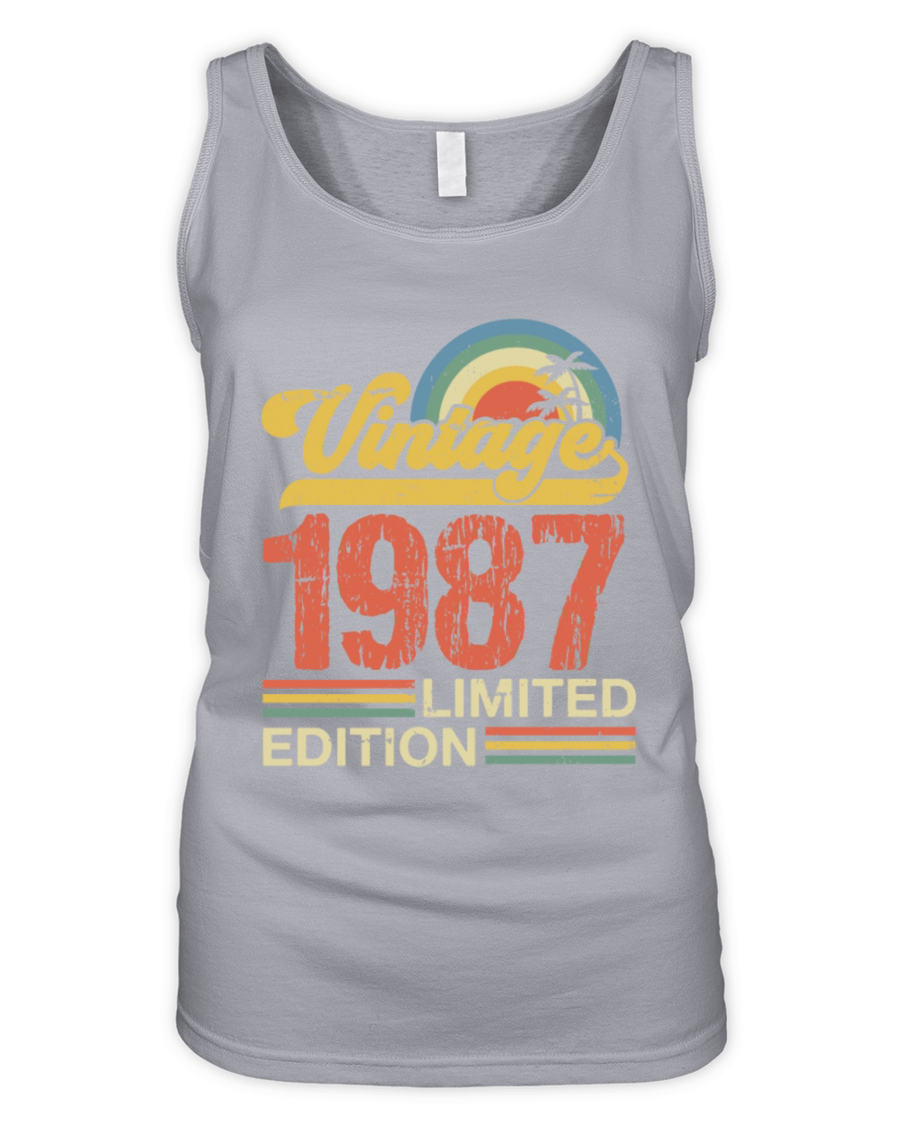 Retro Vintage 1987 Limited Edition Organic Women's Tank Top