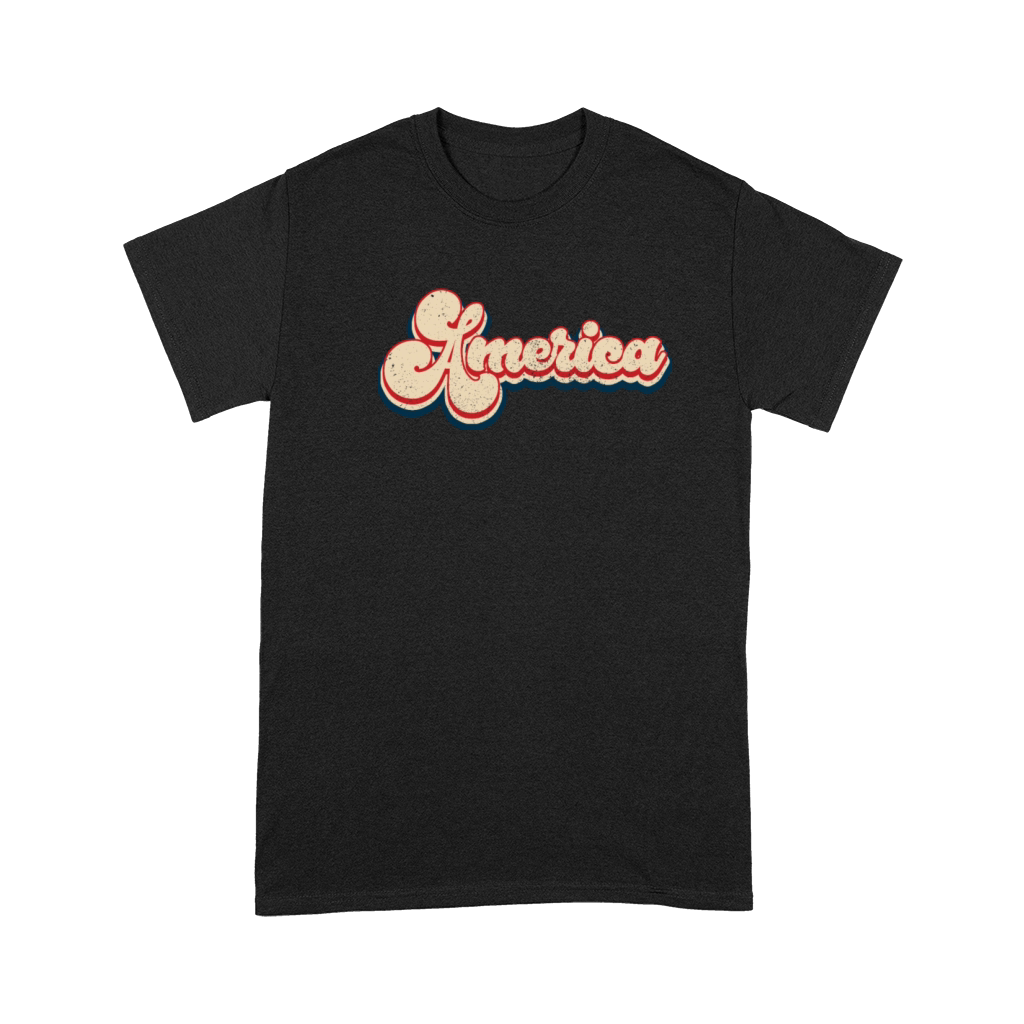 America Patriotic 4th of July Vintage Premium T-shirt