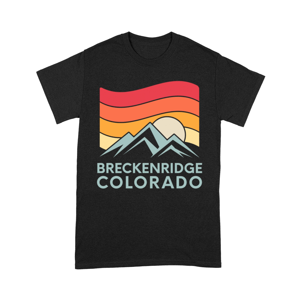 breckenridge colorado retro sunset Premium T-shirt