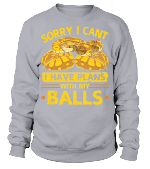 Ball Python Snake Sweatshirt Unisex