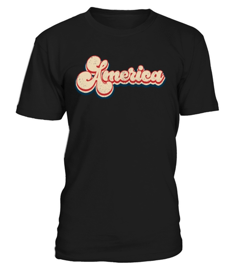 America Patriotic 4th of July Vintage T-Shirt Unisex