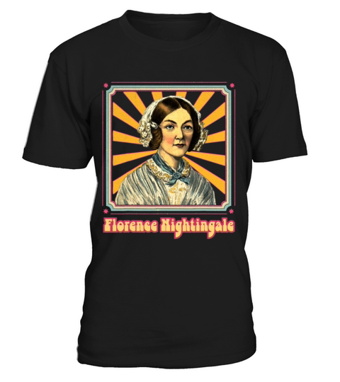 Florence Nightingale Nurse RN Retro Groovy T-Shirt Unisex