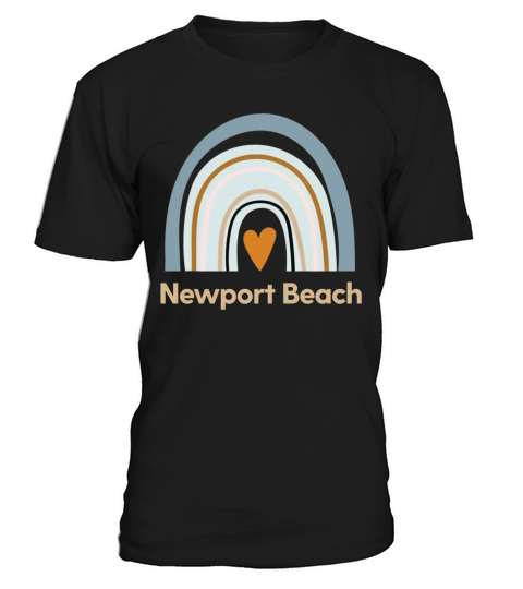 newport beach boho rainbow T-Shirt Unisex