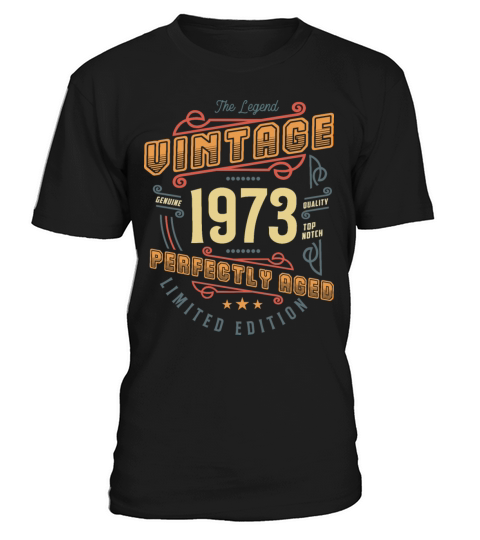 Vintage Legend Since 1973 T-Shirt Unisex