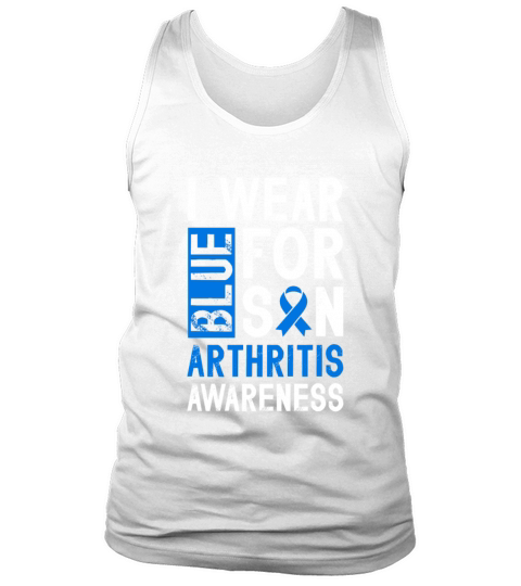 I Wear Blue For My Son Arthritis Awareness Tank Top Unisex