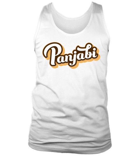 Panjabi Vintage style Design Tank Top Unisex