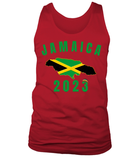 Retro Vintage Jamaica Family Vacation 2023 Tank Top Unisex
