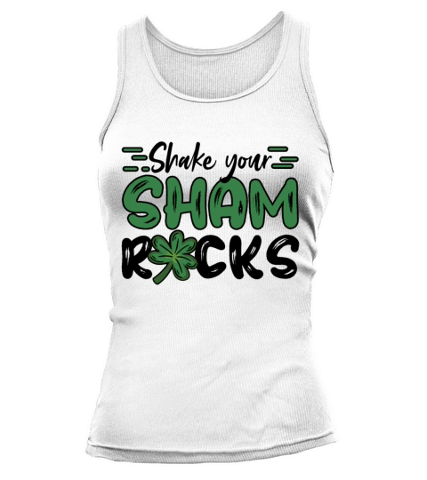 Funny Irish Saint Patricks Day Shake Your Tank top Woman