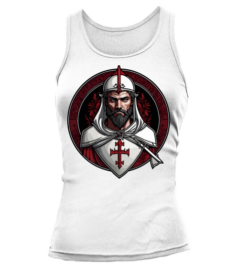 Great Knight Templar Emblem Tank top Woman