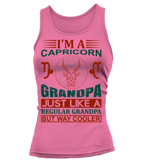 im a Capricorn grandpa shirt funny Capricorn Tank top Woman