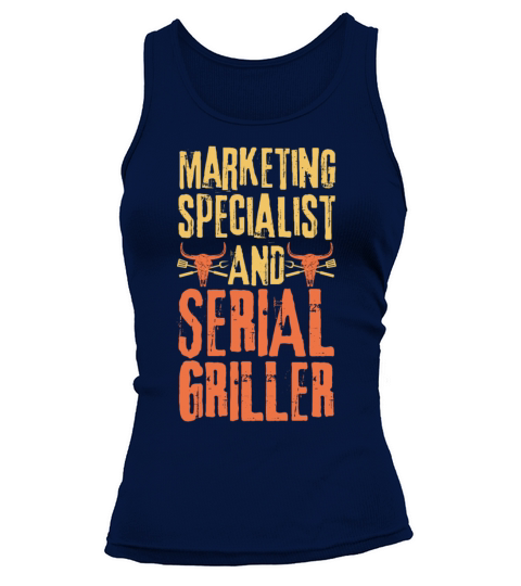 Marketing-specialist and Serial Griller Tank top Woman