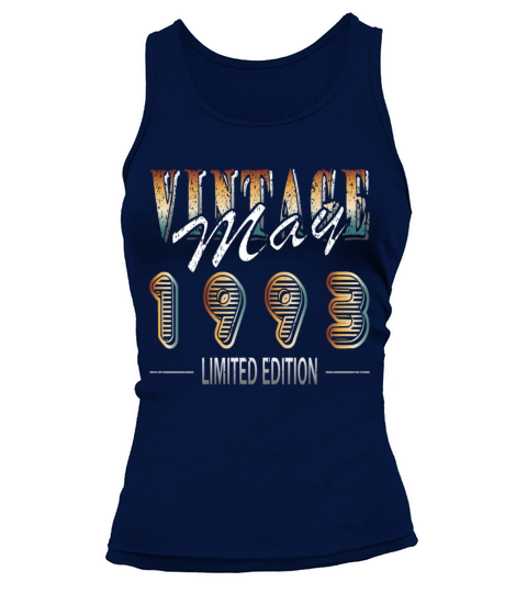 May 1993 vintage birthday vintage retro Tank top Woman