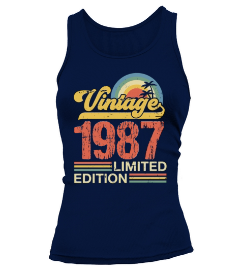 Retro Vintage 1987 Limited Edition Tank top Woman