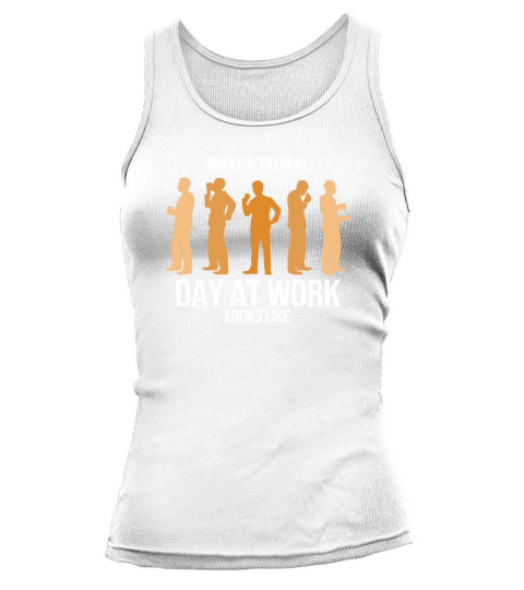Typical Day At Work Queen Latte Art Barista Coffee Tank top Woman