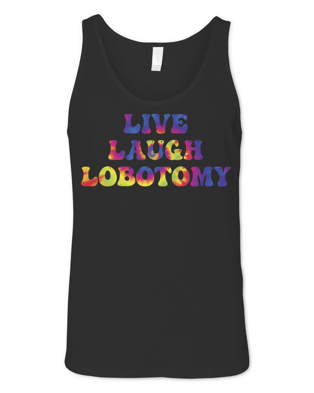 Live Laugh Lobotomy Unisex Jersey Tank
