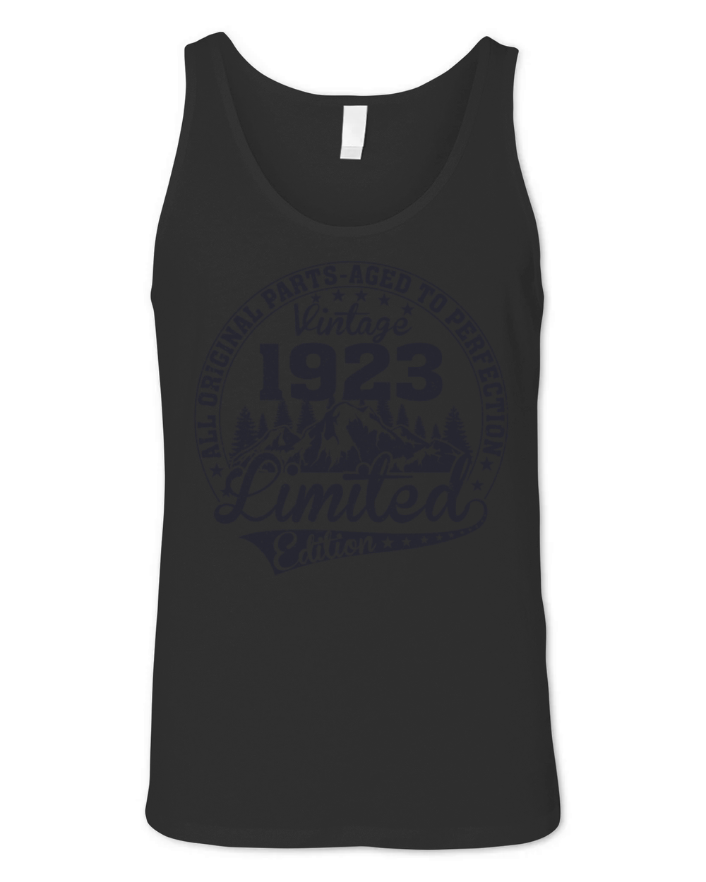 Original 1923 Vintage Vintage Retro Anniversary Unisex Jersey Tank