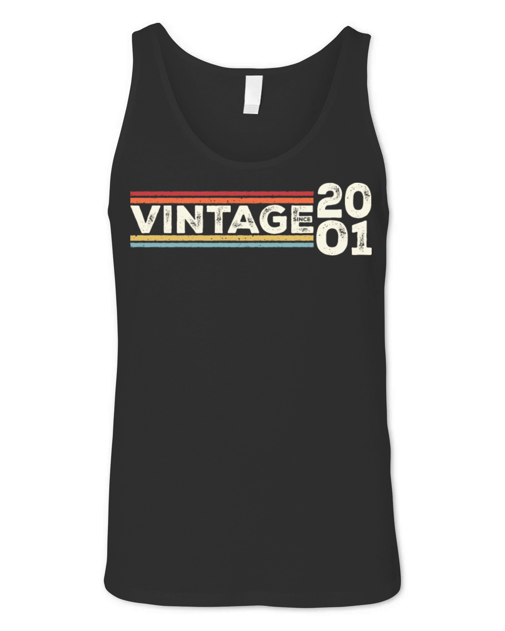 Vintage 2001 Gifts Legend for 22 Years Old - 22nd Unisex Jersey Tank