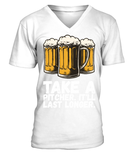 Beer Alcohol V-Neck T-shirt